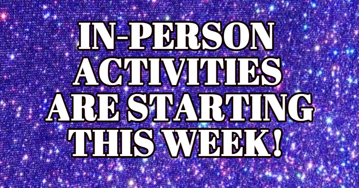 Weekly Timetable (W/C 3rd May) and In-Person Lesson Announcements
