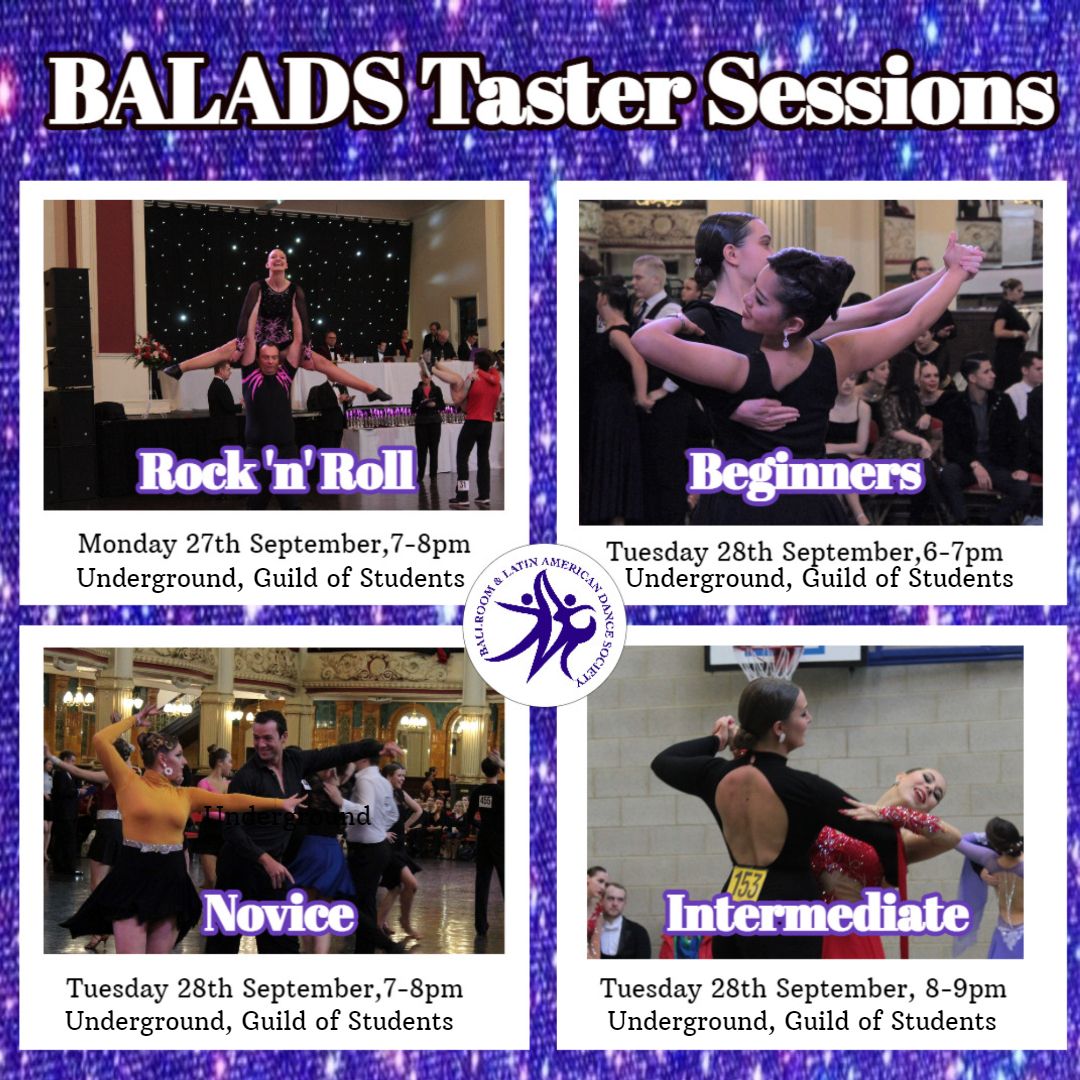 Taster Sessions for New and Returning Members